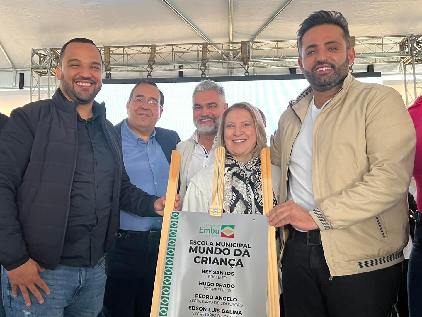 Ney Santos inaugura creche “Mundo da Criança” para 500 alunos no Parque Esplanada