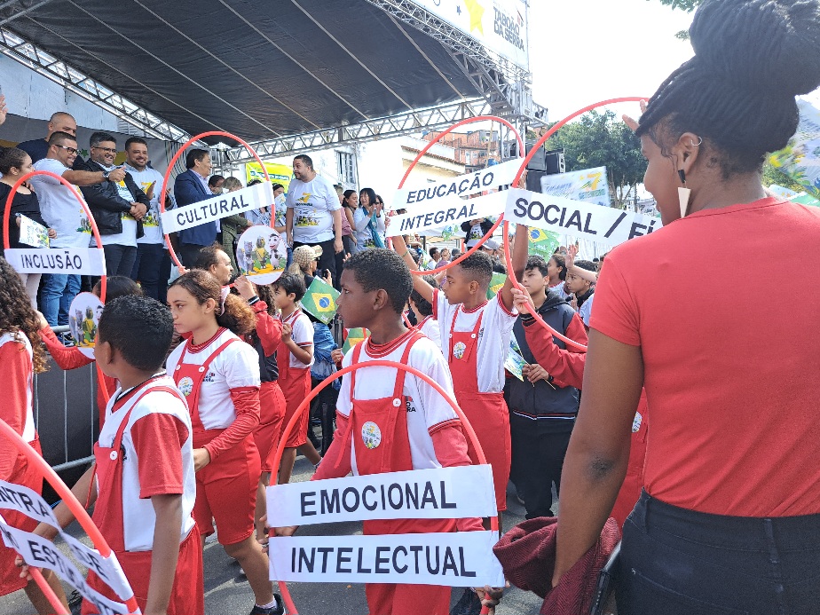 Desfile de 7 de Setembro recebe grande público e traz encanto ao Pirajuçara 