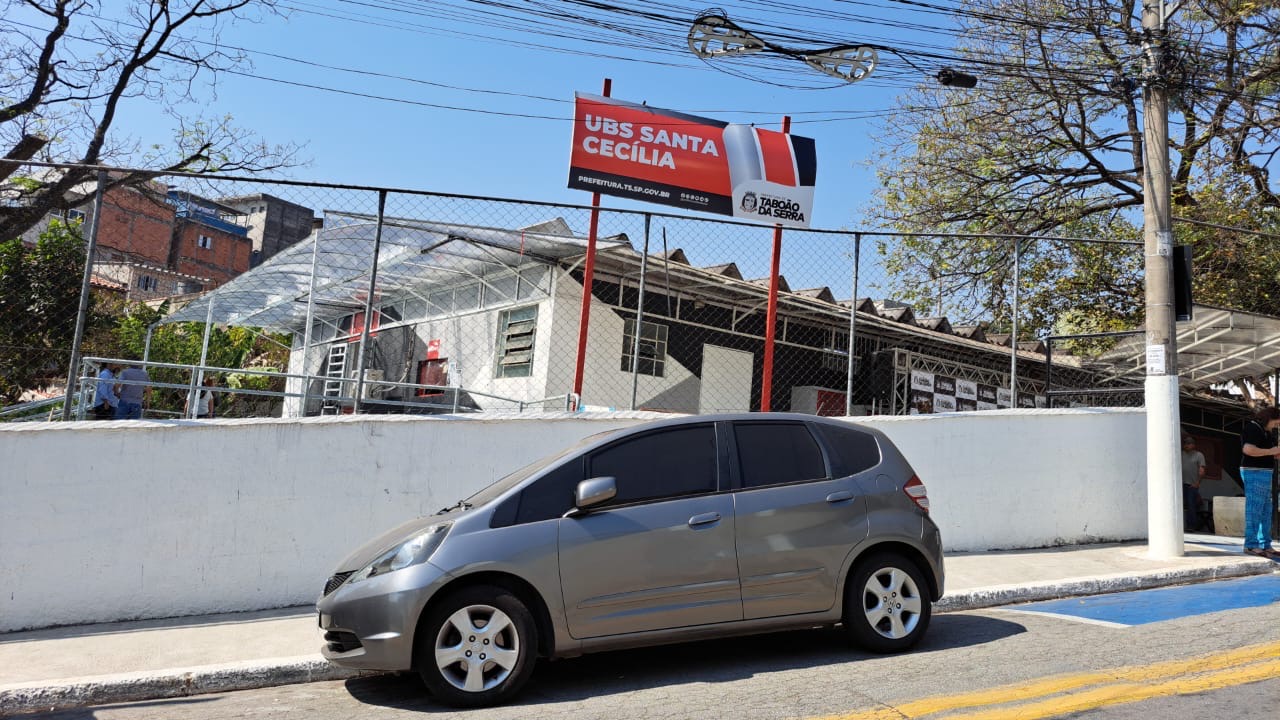 Obras de ampliação e revitalização da UBS Santa Cecília são entregues em Taboão da Serra