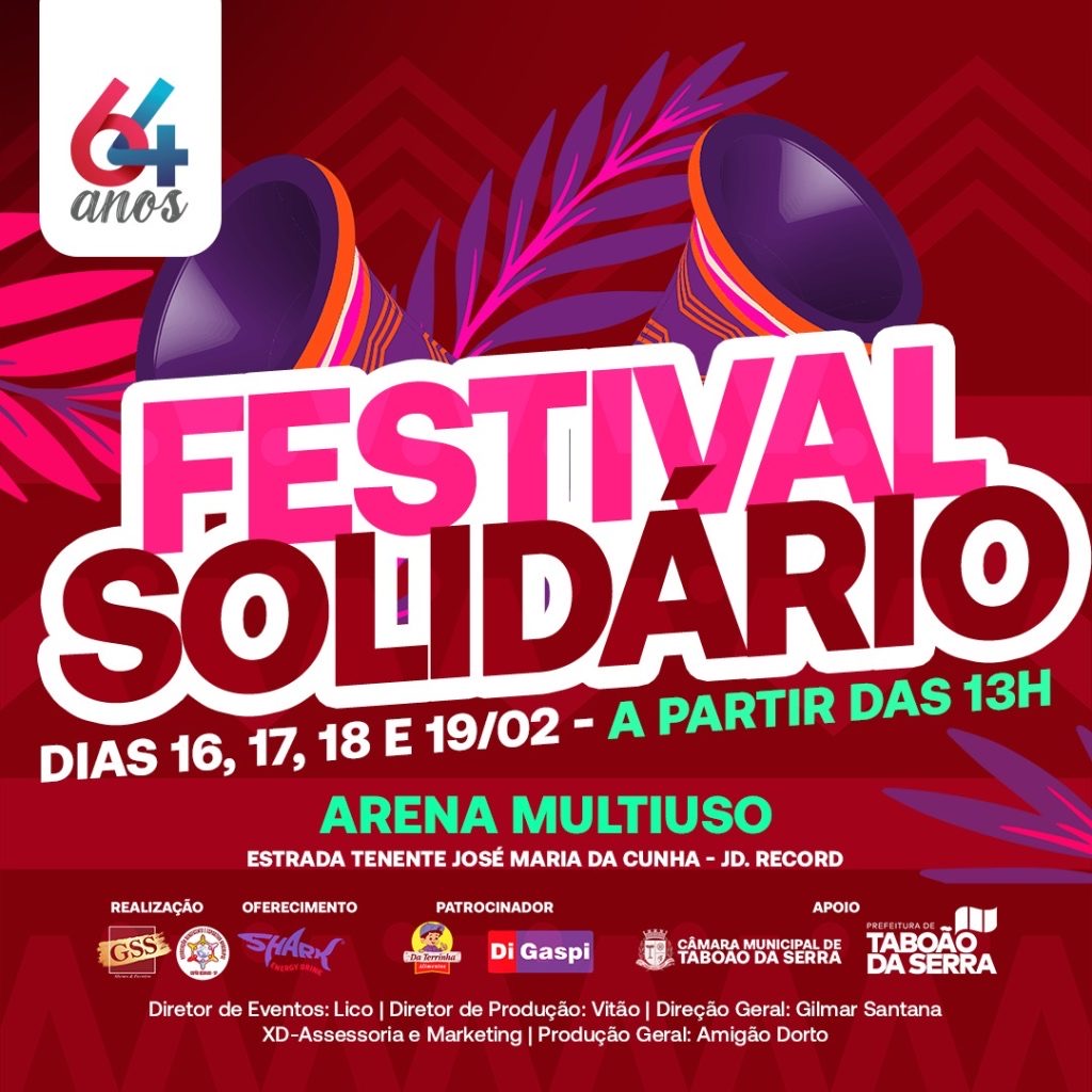 Dupla George Henrique e Rodrigo é uma das atrações do Festival Solidário de Taboão da Serra