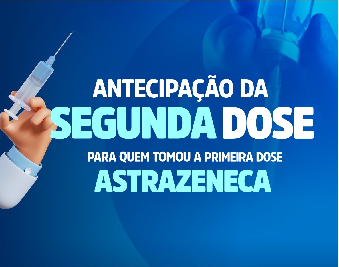 2ª dose da Astrazeneca é antecipada em Embu das Artes