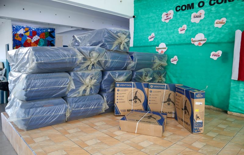 Escolas de Taboão da Serra recebem reforço em infraestrutura e equipamentos