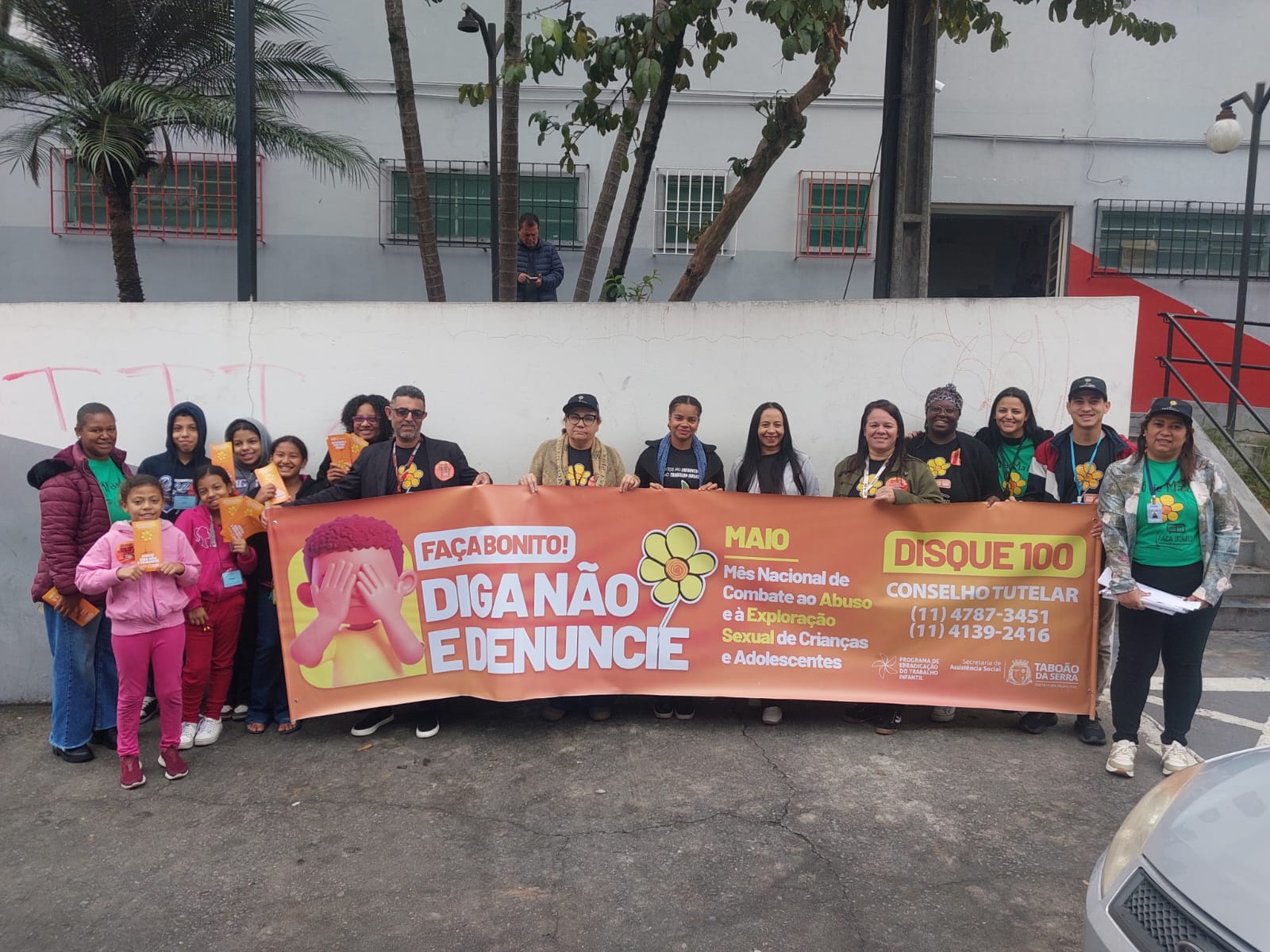 Prefeitura de Taboão da Serra realiza ações do Maio Laranja