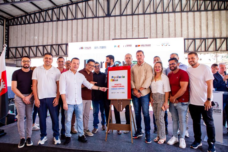 Taboão da Serra entrega Posto Territorial Parque Central do programa Periferia Viva