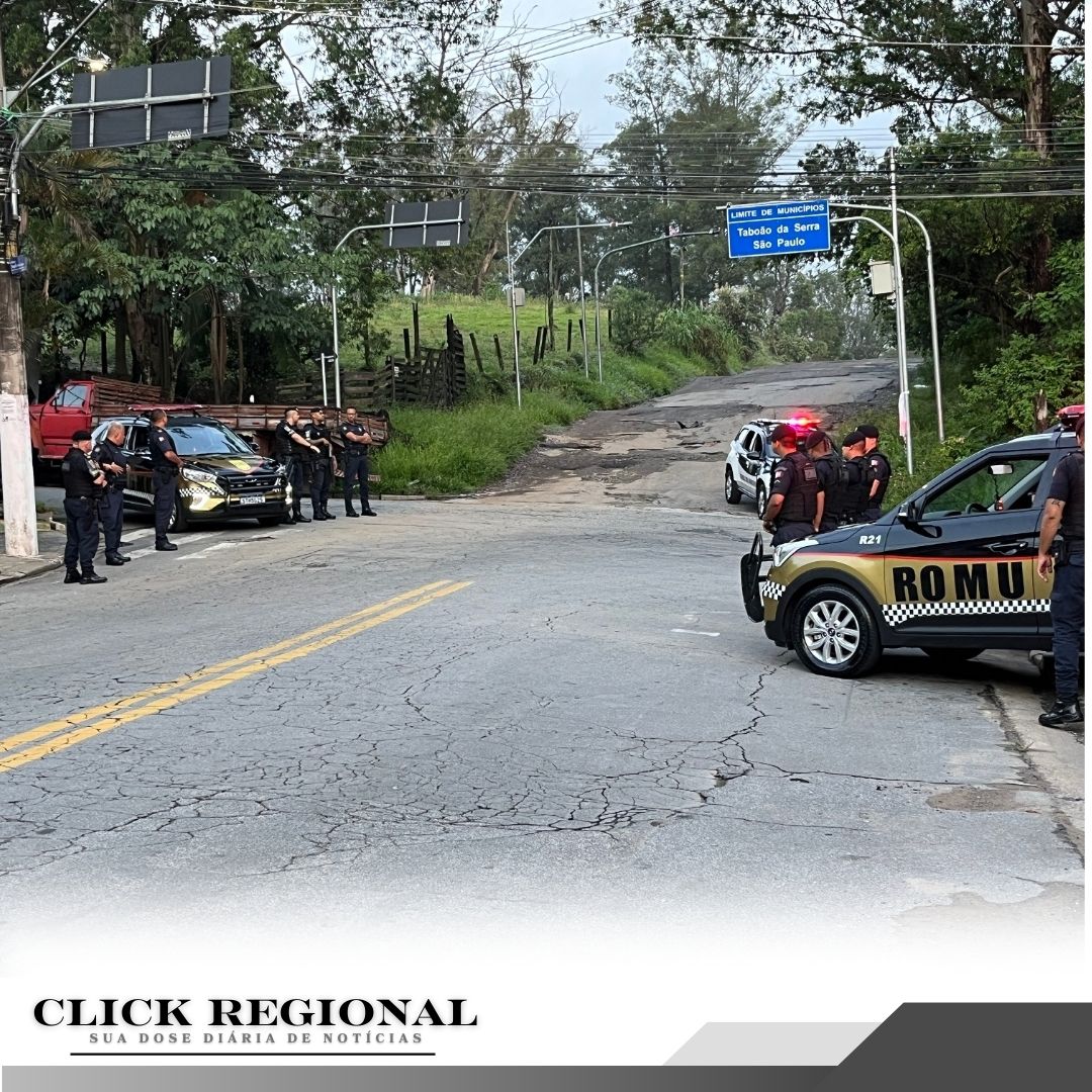 GCM realiza Operação Saturação em avenidas e bairros de Taboão