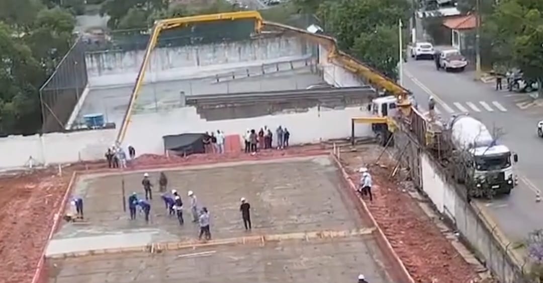 Obras do Centro de Cuidado e Proteção à Mulher e da Clínica Veterinária estão em pleno andamento em Taboão da Serra