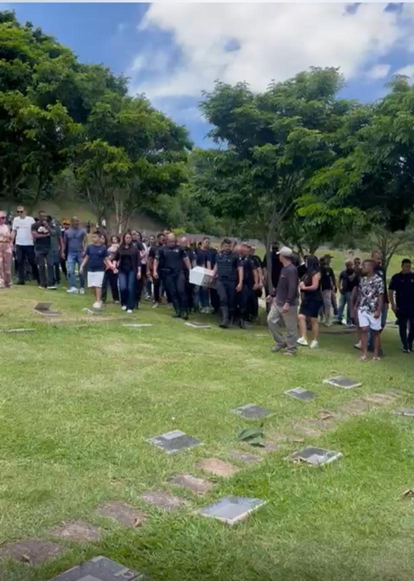 GCM Felipe é homenageado com cortejo e honras da corporação de Taboão da Serra e região