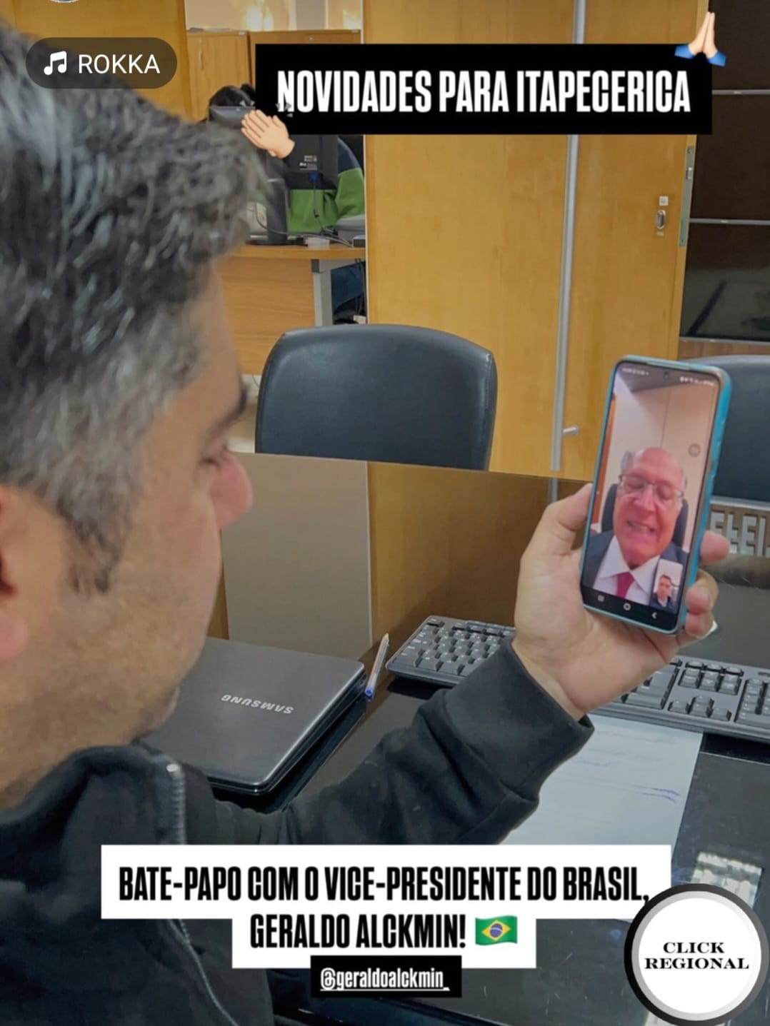 Prefeito anuncia reforço de mais de R$ 3 milhões anuais feito por Alckmin para o HGIS