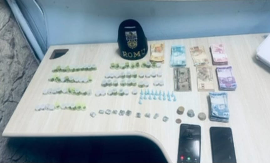 GCM de Taboão da Serra prende três homens por tráfico de drogas e corrupção ativa no Jardim Irapuã