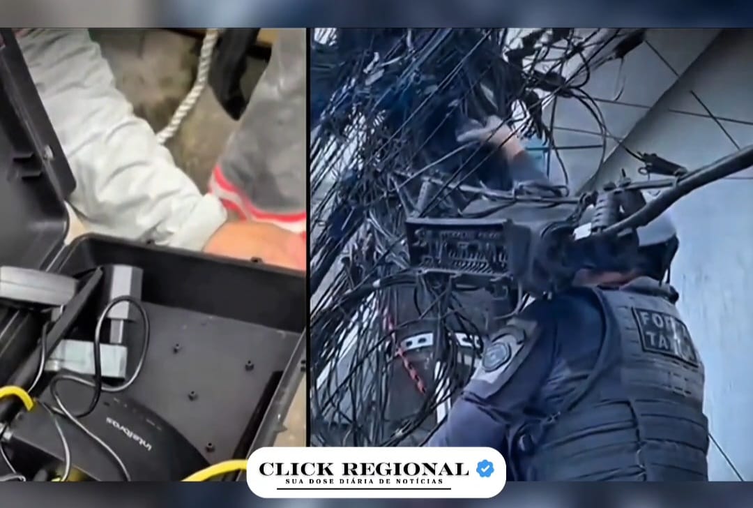 Câmeras clandestinas usadas pelo tráfico são descobertas no Valo Velho, em Itapecerica da Serra