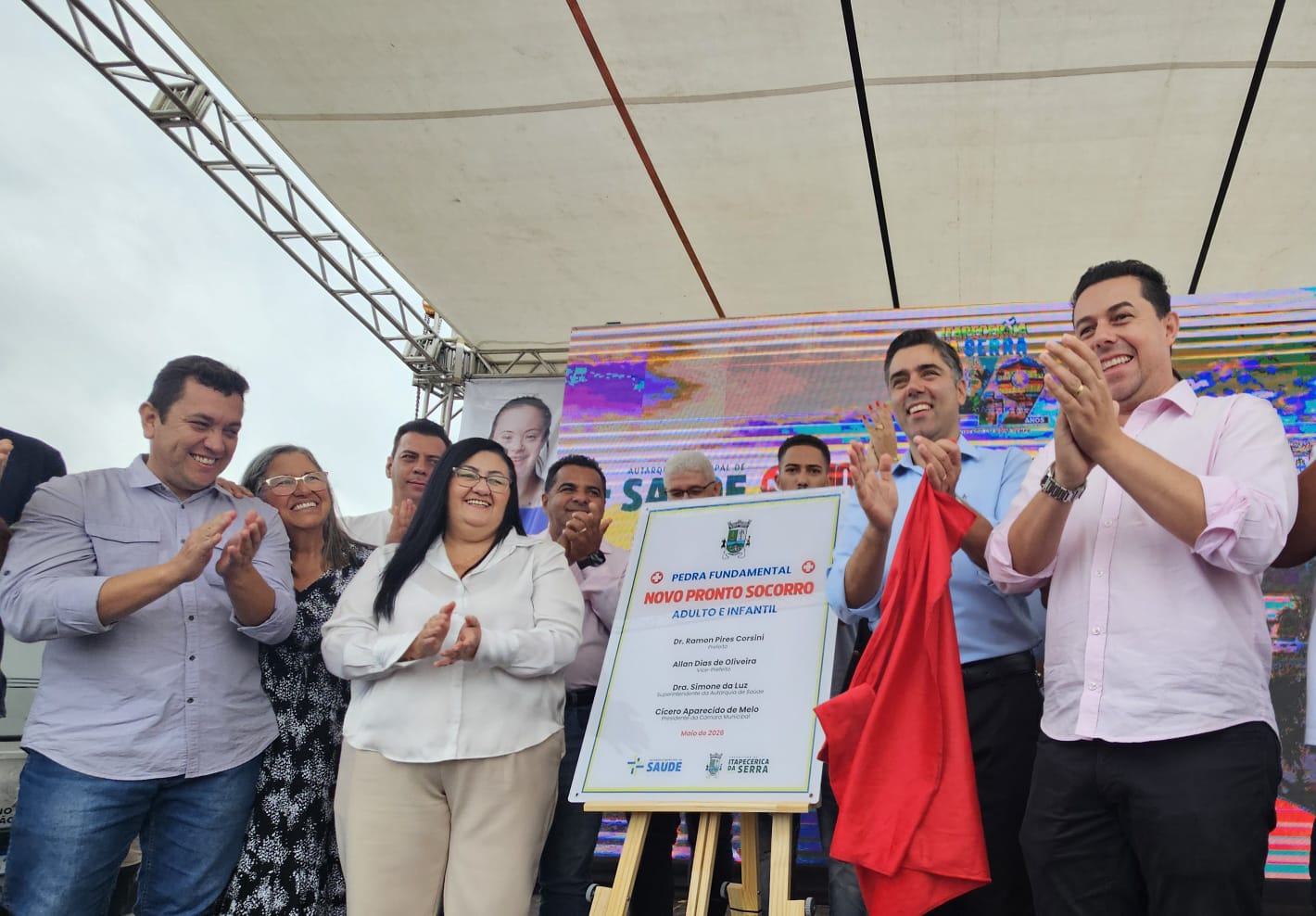 Nos 149 anos de Itapecerica, novo pronto-socorro de R$ 18 milhões sai do papel e será construído no estádio municipal