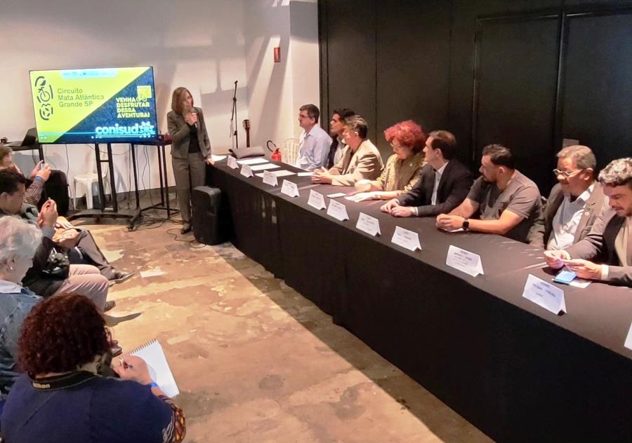 Conisud participa de coletiva de lançamento do Circuito Mata Atlântica Grande SP