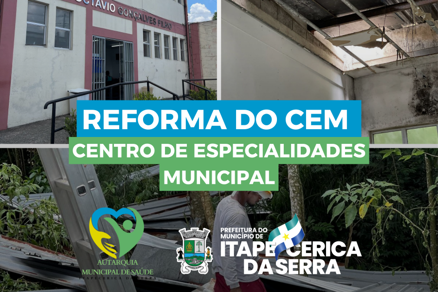 CEM de Itapecerica da Serra passa por reformas